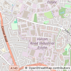 Map of Norwich, Norfolk
