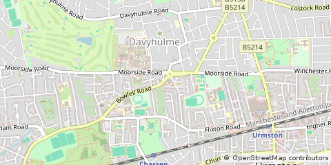 Map of Manchester