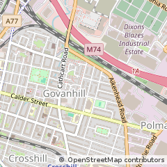 Map of Glasgow