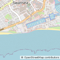 Map of Swansea