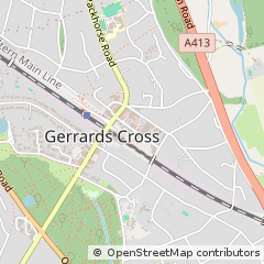 Map of Gerrards Cross, Buckinghamshire