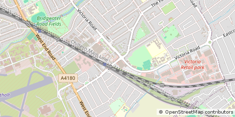Map of South Ruislip