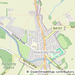 Map of Solihull