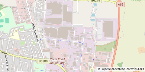 Map of Darlington, CO. Durham
