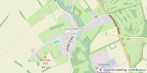 Map of Andover, Hampshire