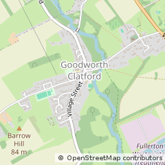 Map of Andover, Hampshire