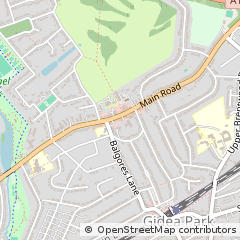 Map of Romford, Essex