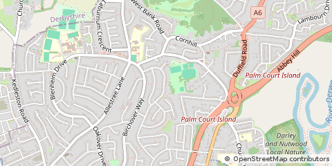 Map of Derby
