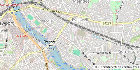 Map of Newport