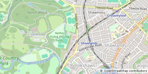 Map of Glasgow