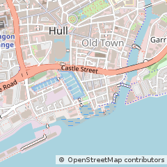 Map of Hull, East Yorkshire