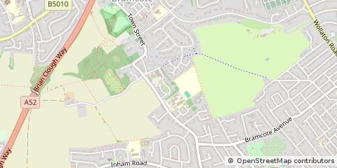 Map of Nottingham