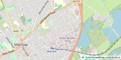 Map of Marlow