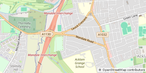 Map of Middlesbrough