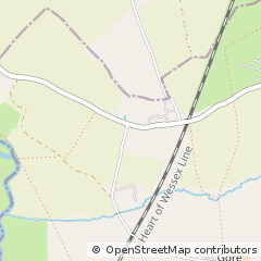 Map of Sherborne, Dorset