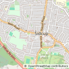 Map of Sidcup