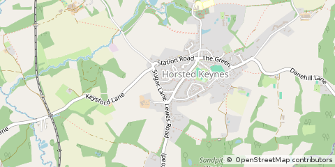 Map of Haywards Heath