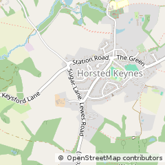 Map of Haywards Heath
