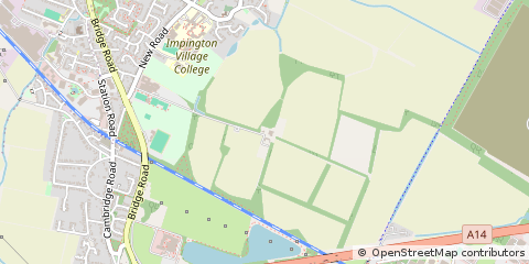 Map of Cambridge, Cambridgeshire