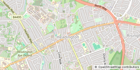 Map of Oxford