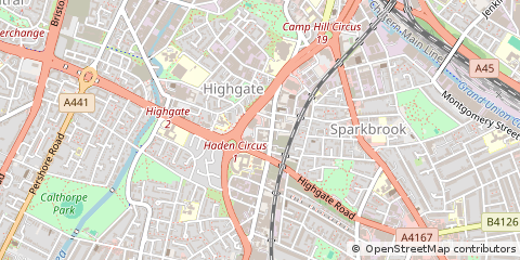 Map of Halesowen, West Midlands