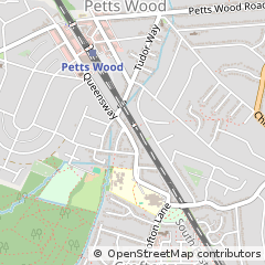 Map of Orpington, Kent