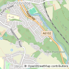 Map of Sheffield