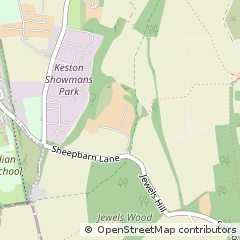 Map of Warlingham, Surrey