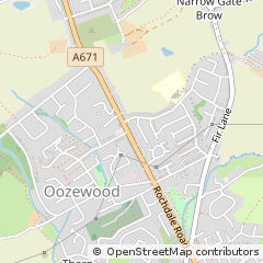 Map of Oldham