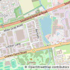 Map of Basildon