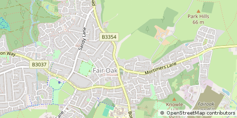 Map of Eastleigh, Hampshire