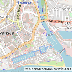 Map of Swansea