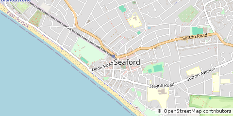 Map of Seaford