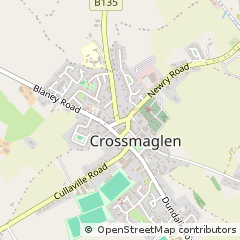 Map of Crossmaglen, Co. Armagh