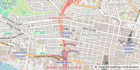 Map of Glasgow