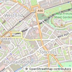 Map of Edinburgh