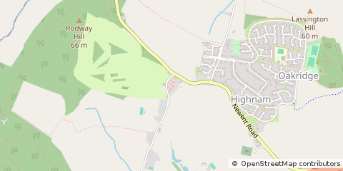 Map of Gloucester, Gloucestershire