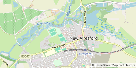 Map of NEW Alresford, Hampshire