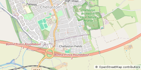 Map of Derby