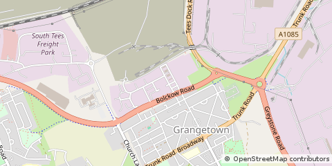 Map of Middlesbrough