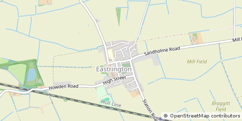 Map of Goole, North Humberside