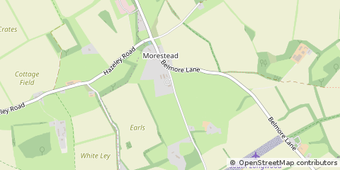 Map of Winchester, Hampshire