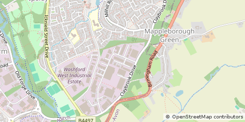 Map of Redditch