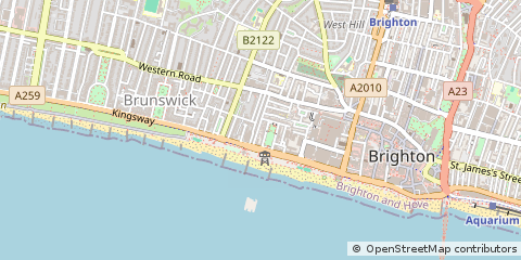 Map of Brighton
