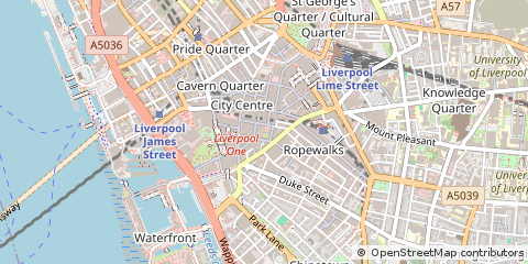 Map of Liverpool
