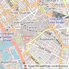 Map of Liverpool