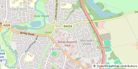 Map of Coventry