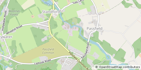 Map of Liphook, Hampshire
