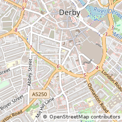Map of Derby