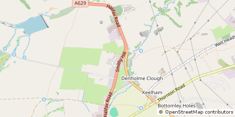 Map of Bradford